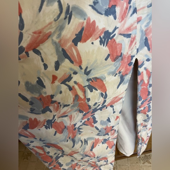 Abercrombie & Fitch Corset Seamed Midi Dress - Picture 6 of 9